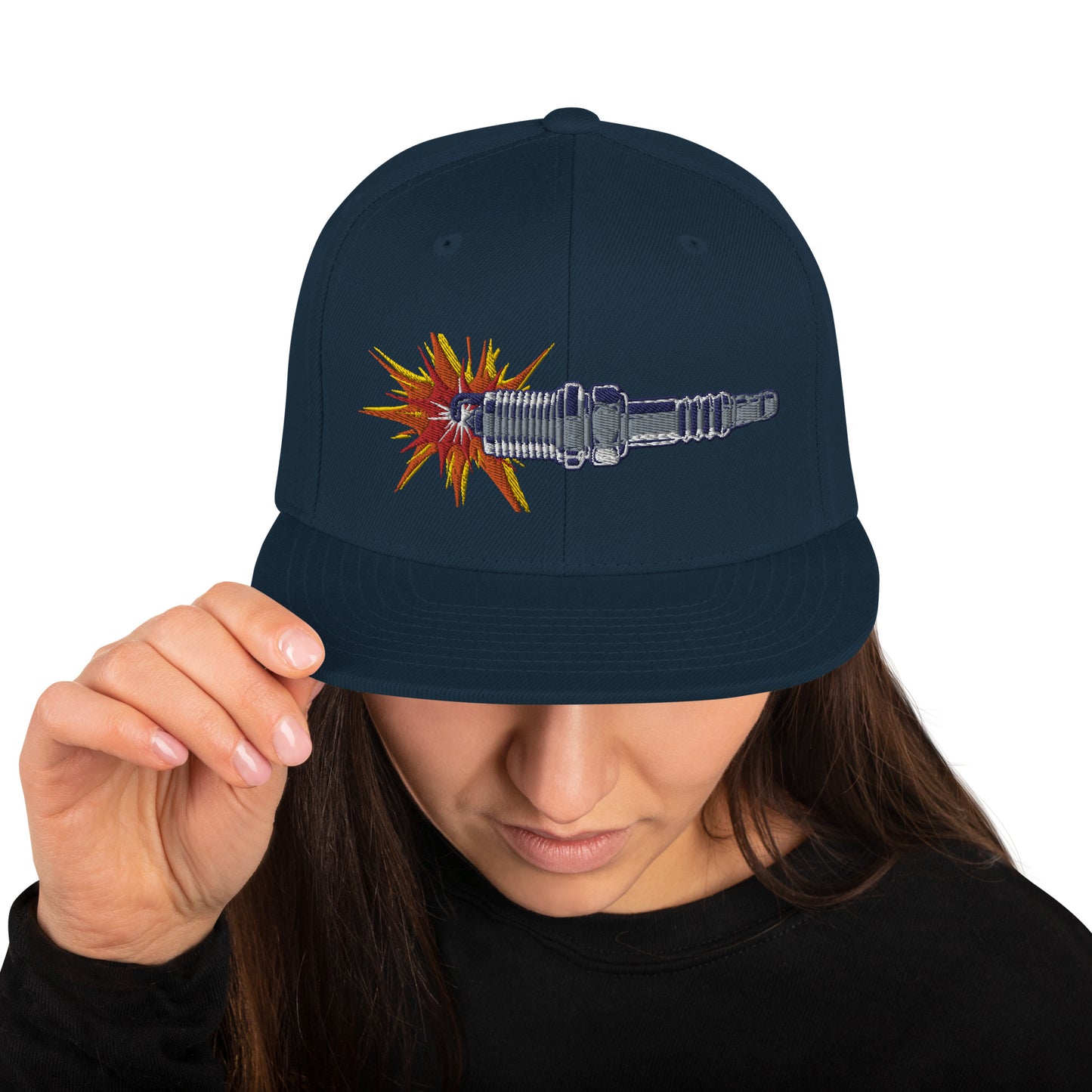 Sparkplug Snapback Hat