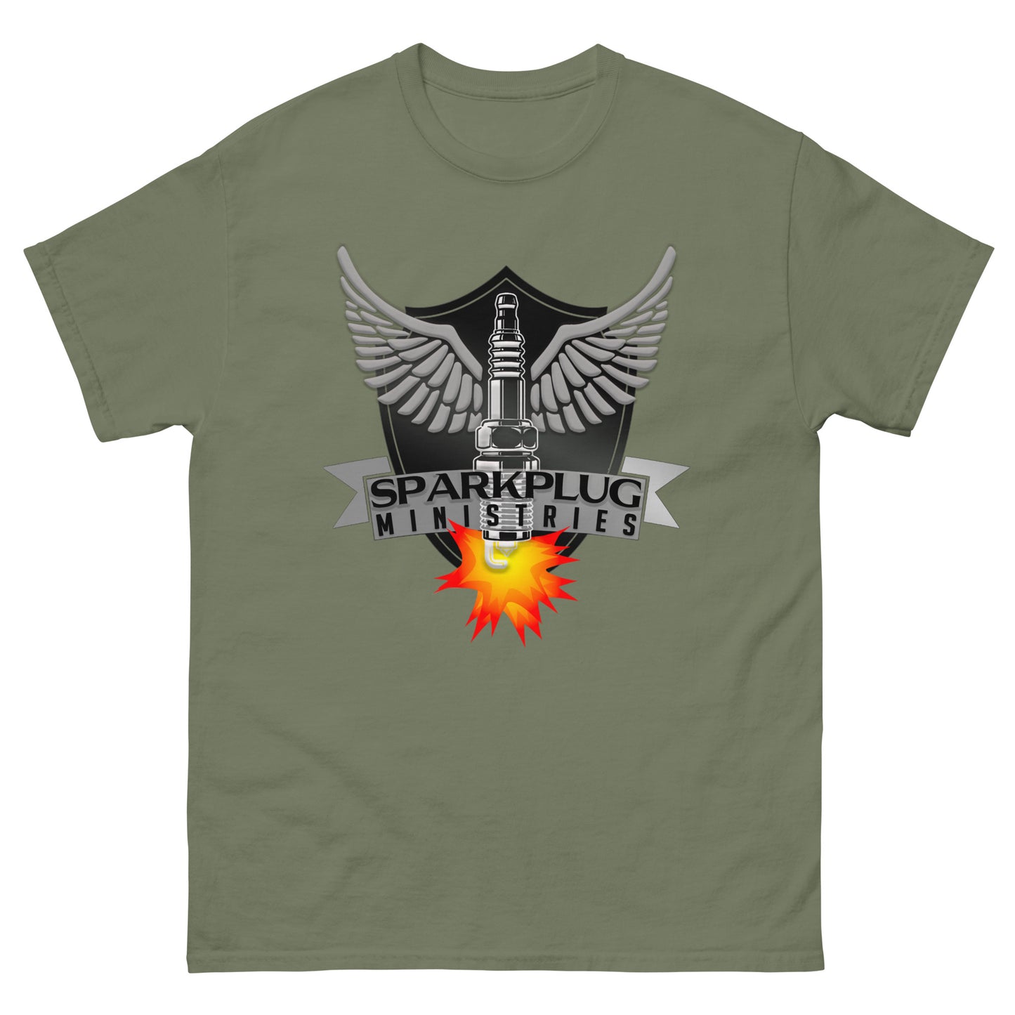 Sparkplug Shield Men's classic tee