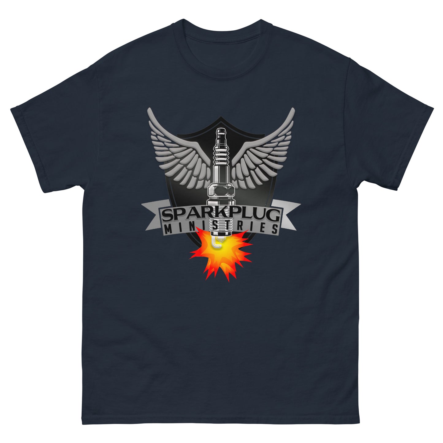 Sparkplug Shield Men's classic tee