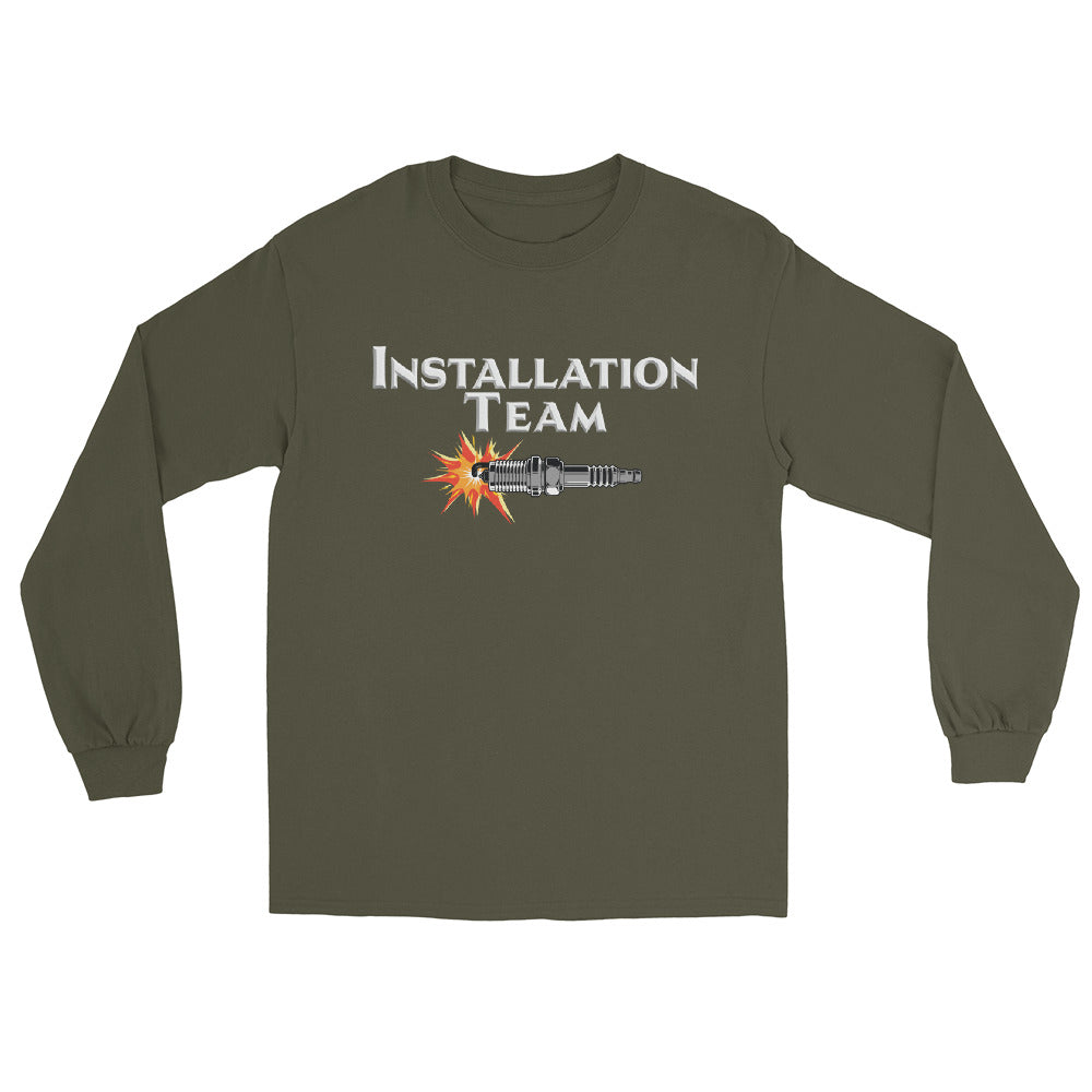 Install Team Men’s Long Sleeve Shirt