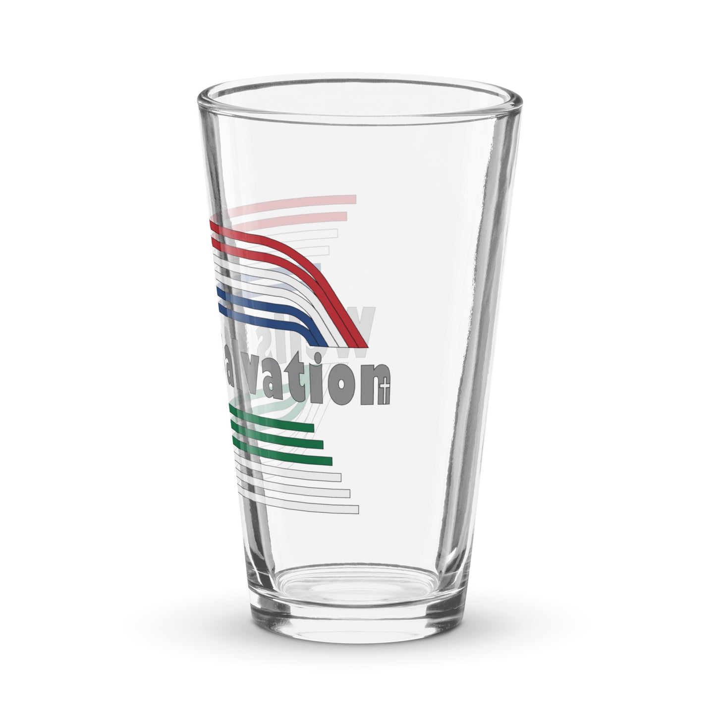Wells Shaker pint glass