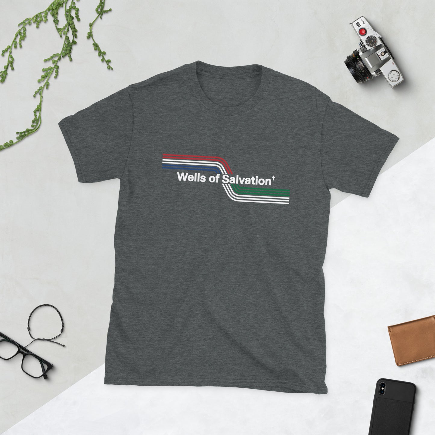 Wells Retro Unisex Short Sleeve