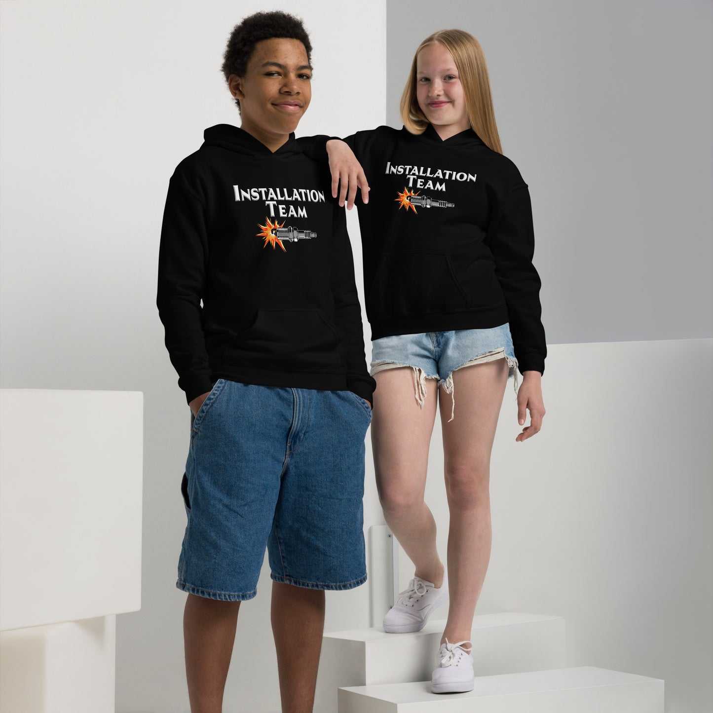 Sparkplug Youth Heavy Blend Hoodie