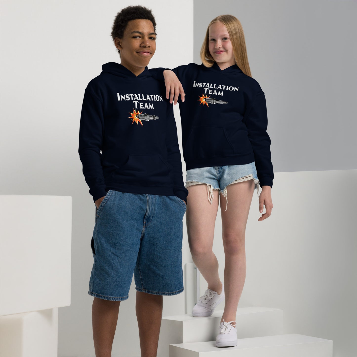 Sparkplug Youth Heavy Blend Hoodie