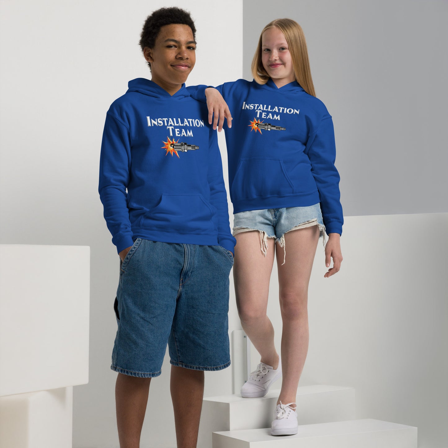 Sparkplug Youth Heavy Blend Hoodie