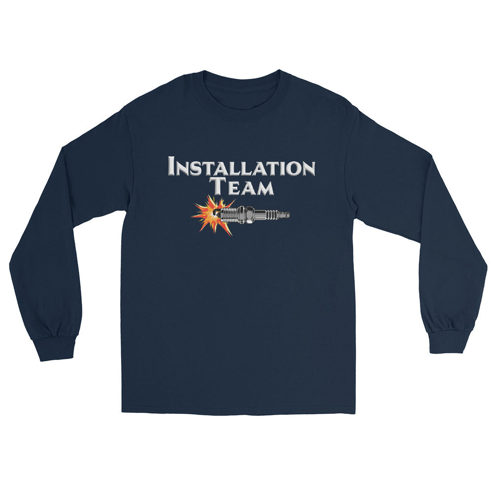Install Team Men’s Long Sleeve Shirt