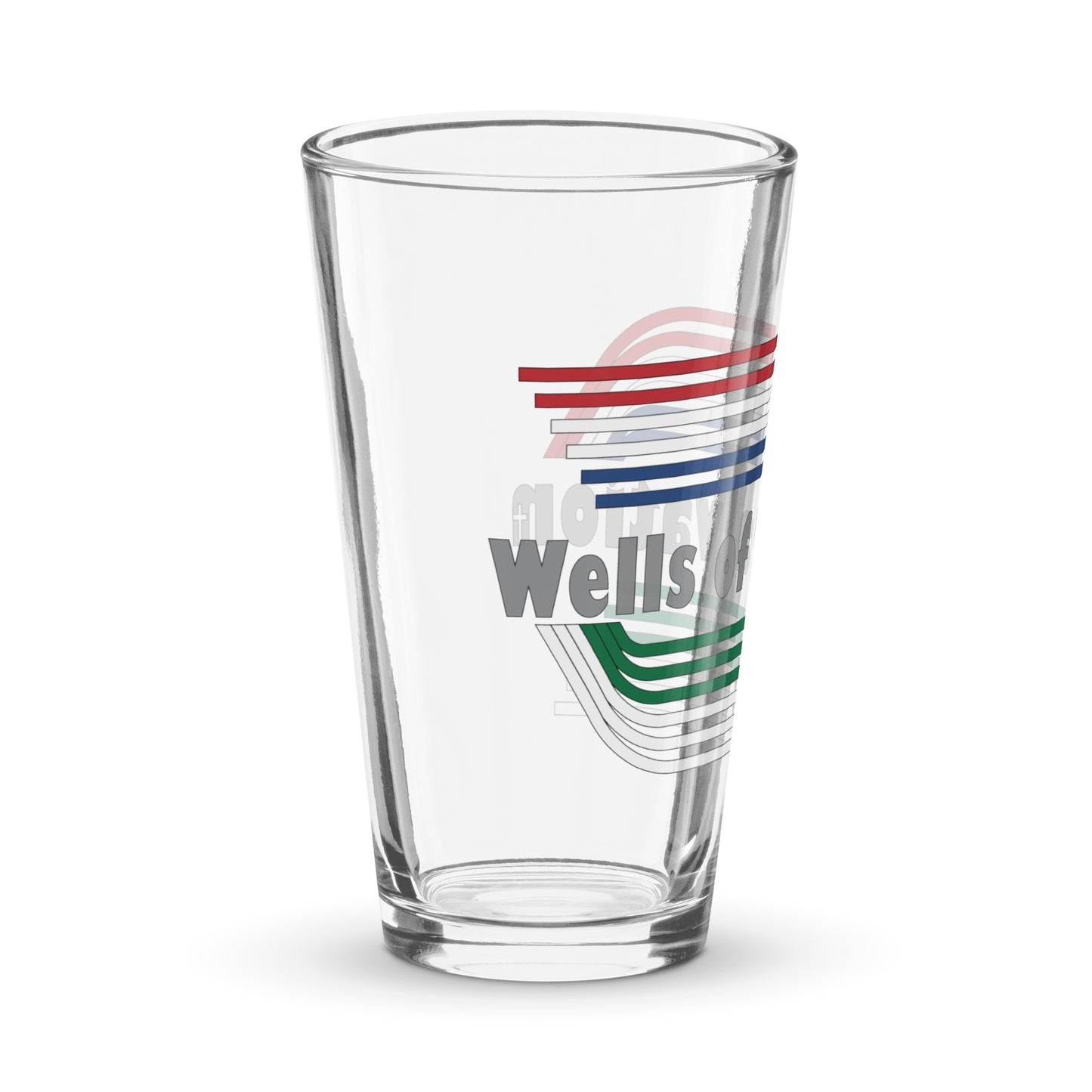 Wells Shaker pint glass