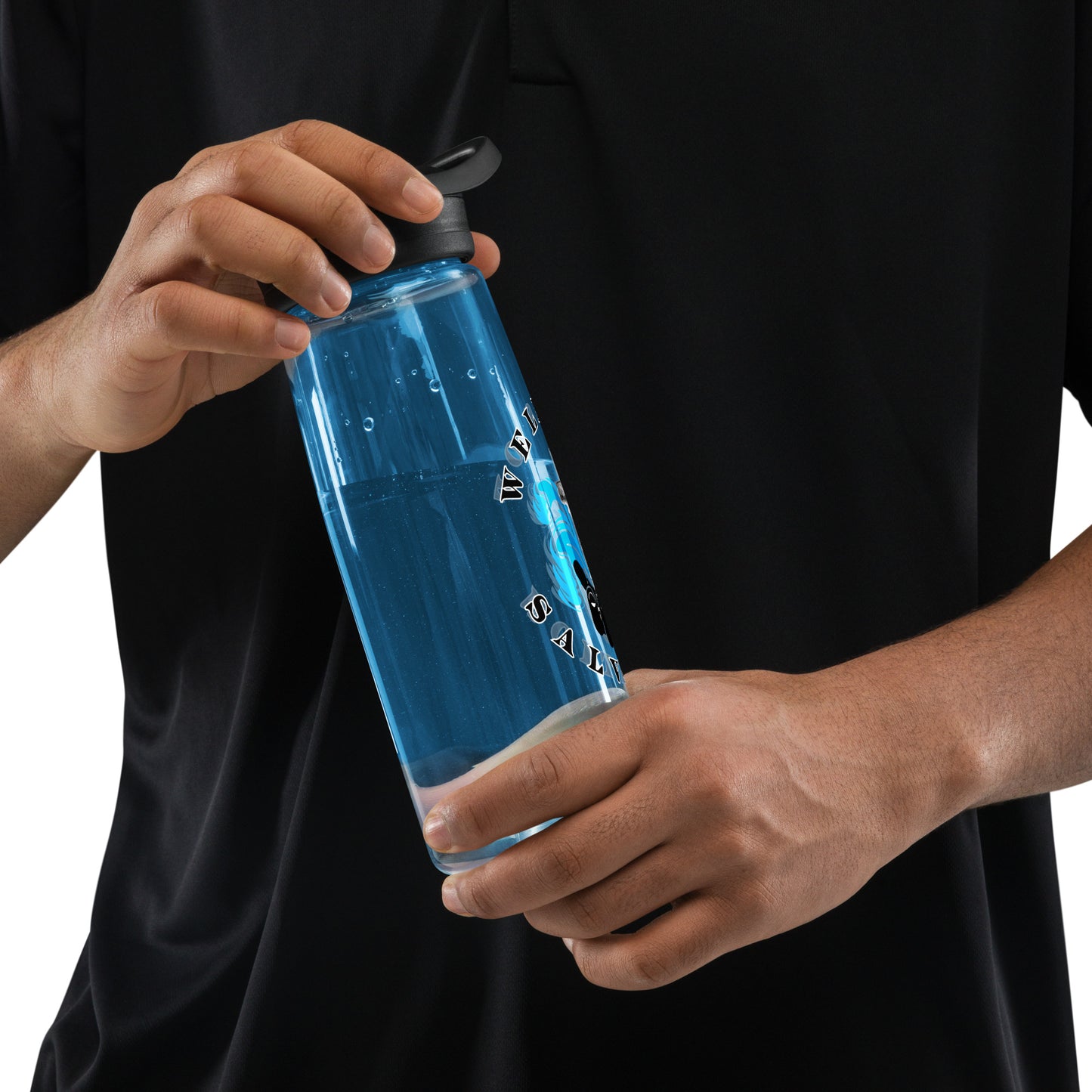 Wells 50% Recycled Spillproof Water Bottle
