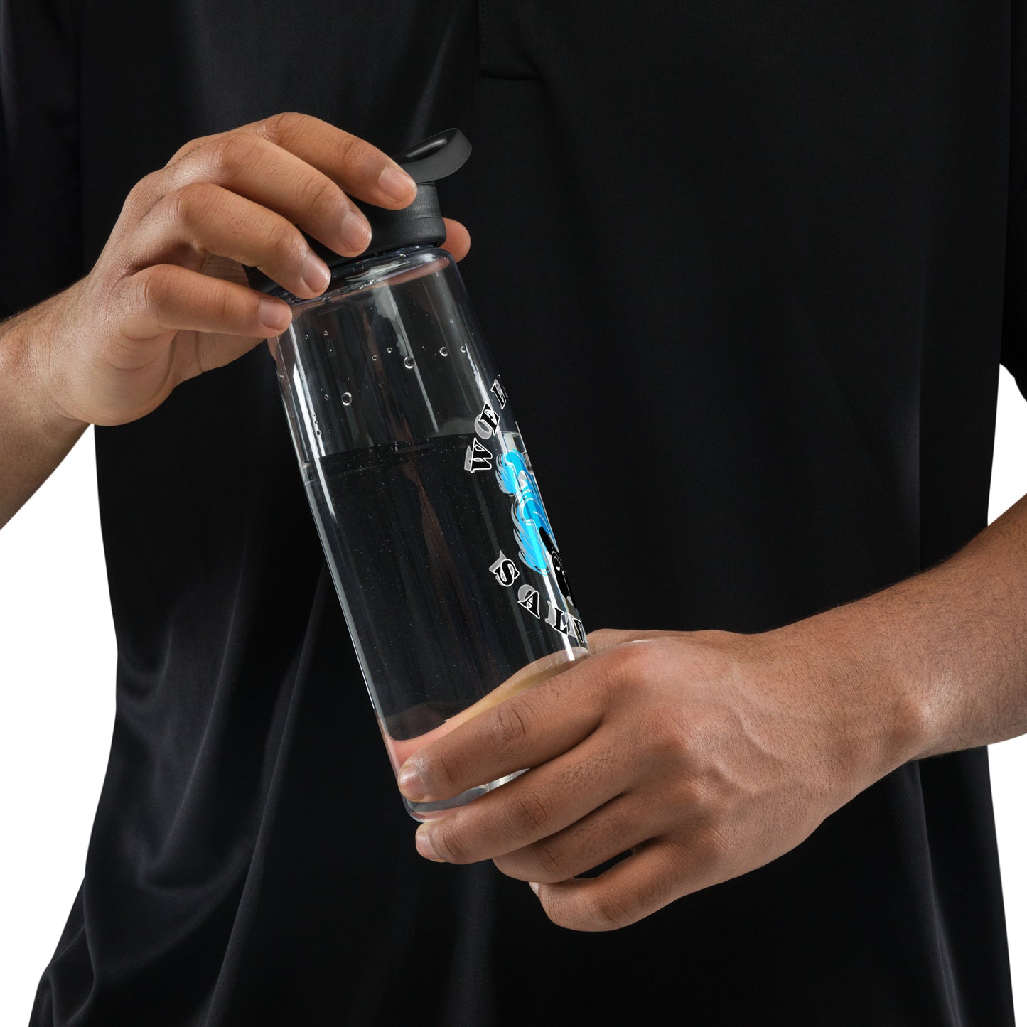 Wells 50% Recycled Spillproof Water Bottle