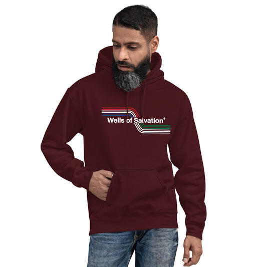 Wells Retro Unisex Hoodie